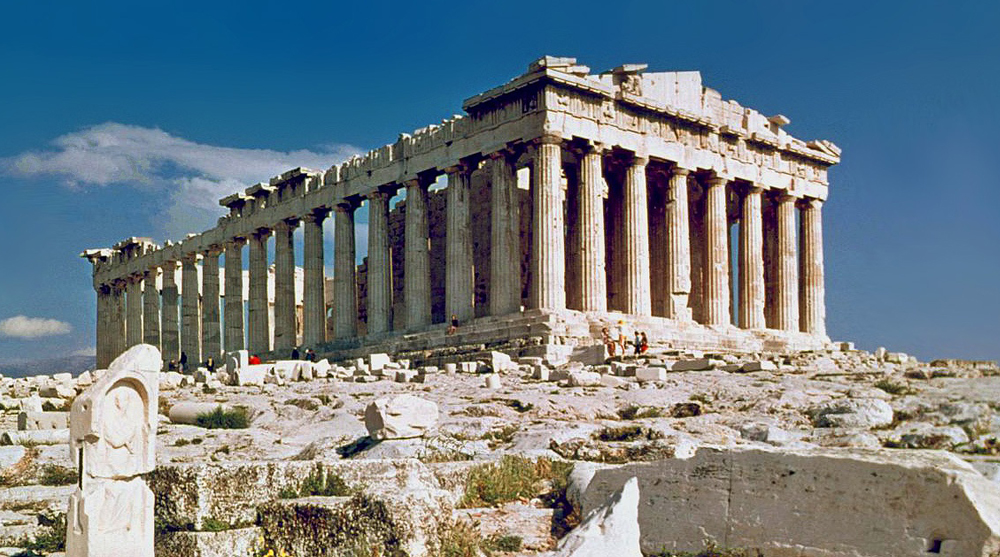 doric order greek architecture ancient greece parthenon
